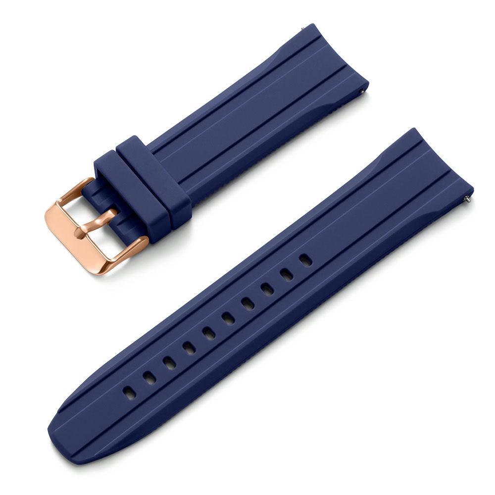 Silicone Strap 20mm 22mm Rubber Watch Band for Rolex for Seiko Bracelet Quick Release Waterproof Universal Wristband Men Women