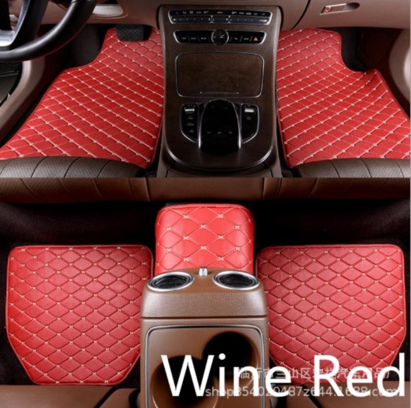 Buy Auto Floor Leather Carpet Liner Waterproof/Dustproof /Skidproof Mat