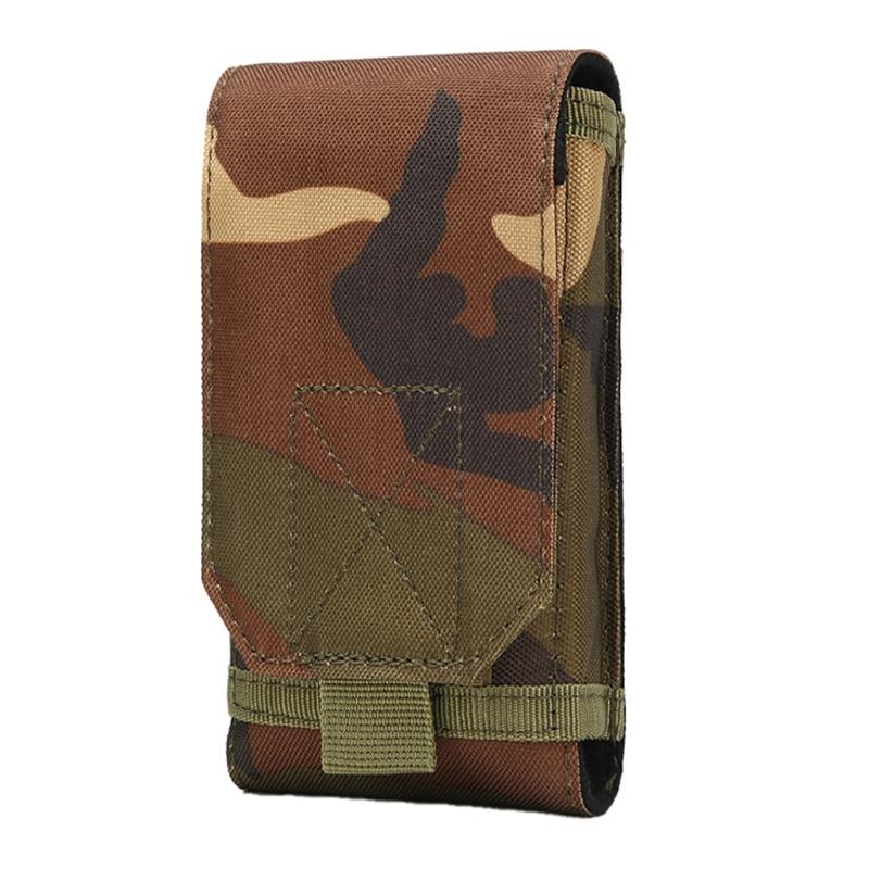 

Oxford Fabric Waist Pack 6Inch Phone Pouch Multifunctional Waist Storage Bag For Camping Hiking Cycling Outdoor Sports