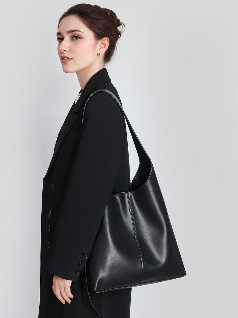 Women's Genuine Leather High-End Large Capacity Tote & Shoulder Bag