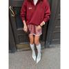 Linad Summer Satin White Mini Skirts For Women Street Chic Red High Waist Skirt Casual Slim Elastic Waist Skirt Female 2025