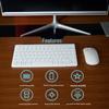 New 2.4G Wireless Mini Keyboard and Mouse Set 901 – Ideal for Office Use
