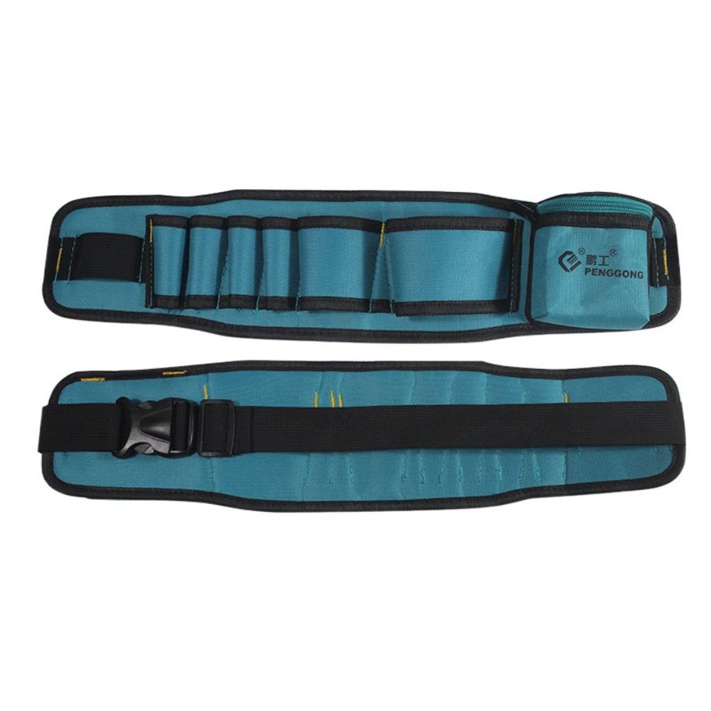 Multi-pockets Waist Tool Bag Adjustable Storage Bag Durable Electricians Tool Pouch Carpenter