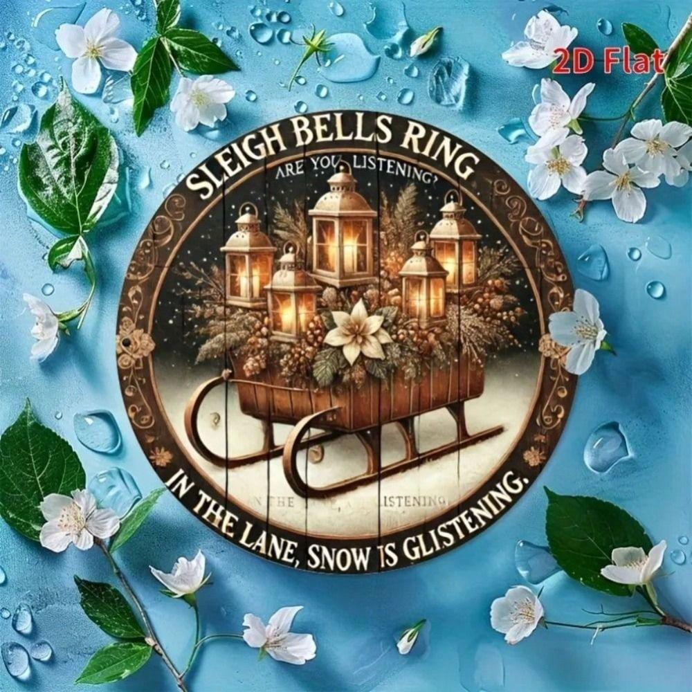 Vintage Metal Tin Sign Retro Wall Art Decor 20x20cm