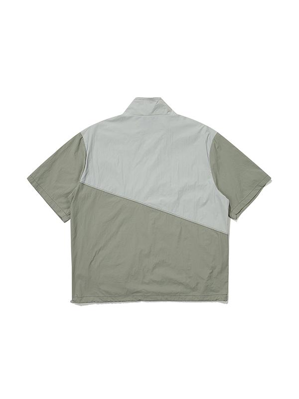 Bbc Earth Earth Stitch Short Sleeve Anorak_Khaki
