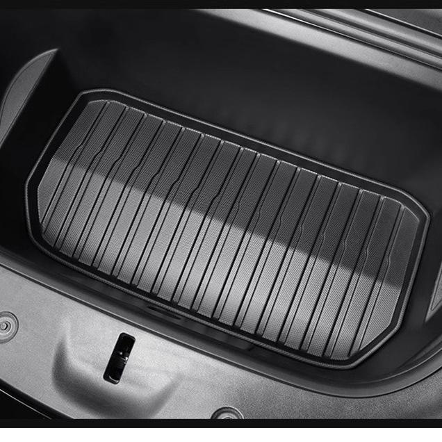 Trunk and Floor Mats for Tesla Model 3/Y Refresh - TPE Front, Rear, and Tail Box Accessories