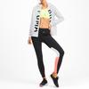 Puma Hooded Printed Jacket Women Outerwear White 518320-02