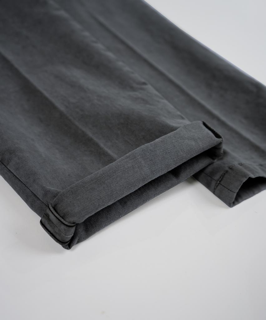 BIRBANTE Sondrio Stretch Satin Pants - Grey