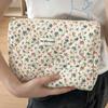 Flower Printed Make Up Storage Bags Female  Girl Travel Toiletry Bag Makeup Bag Organizer Cosmetic Pouch  Zipper Quilted Bag
