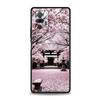 Japanese Style Temple And Cherry Blossoms Phone Case for Redmi 14C 13C Note 14 13 12 11 10 Pro Plus K40 K50 Pro Plus 5G Soft TPU