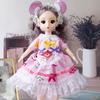 30cm Yitian Barbie Doll Set: BJD Doll with Music, Wedding Dress, and Outfit Changes