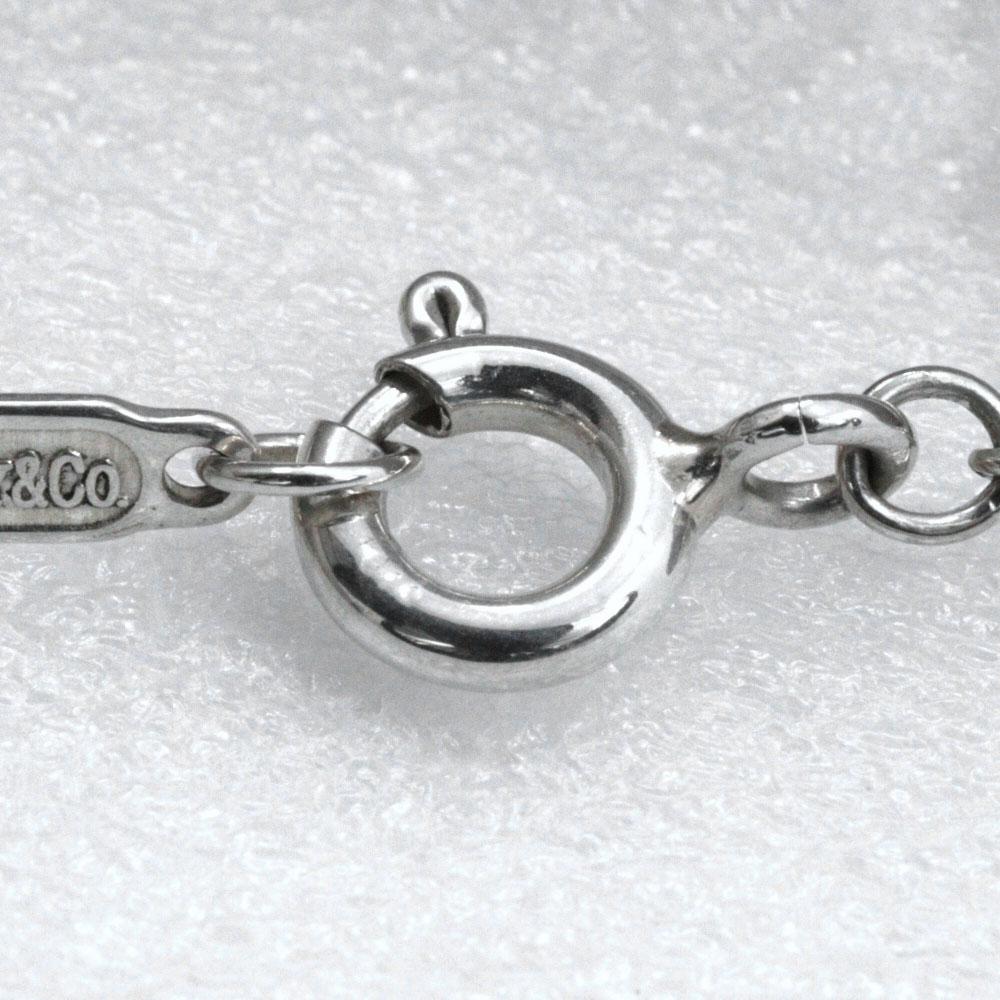 TIFFANY&Co. Atlas Cube Necklace Silver925 7.0g Women Used