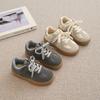 PU Leather Sneakers for Children Comforthable Walking Shoes Trend Boys Sport Sneakers Girl Casual Tenis Shoes School H09244