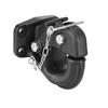 Pintle Hitch Trailer Hitches Receiver for 2.5"-3" Lunette Ring 30000 Lbs