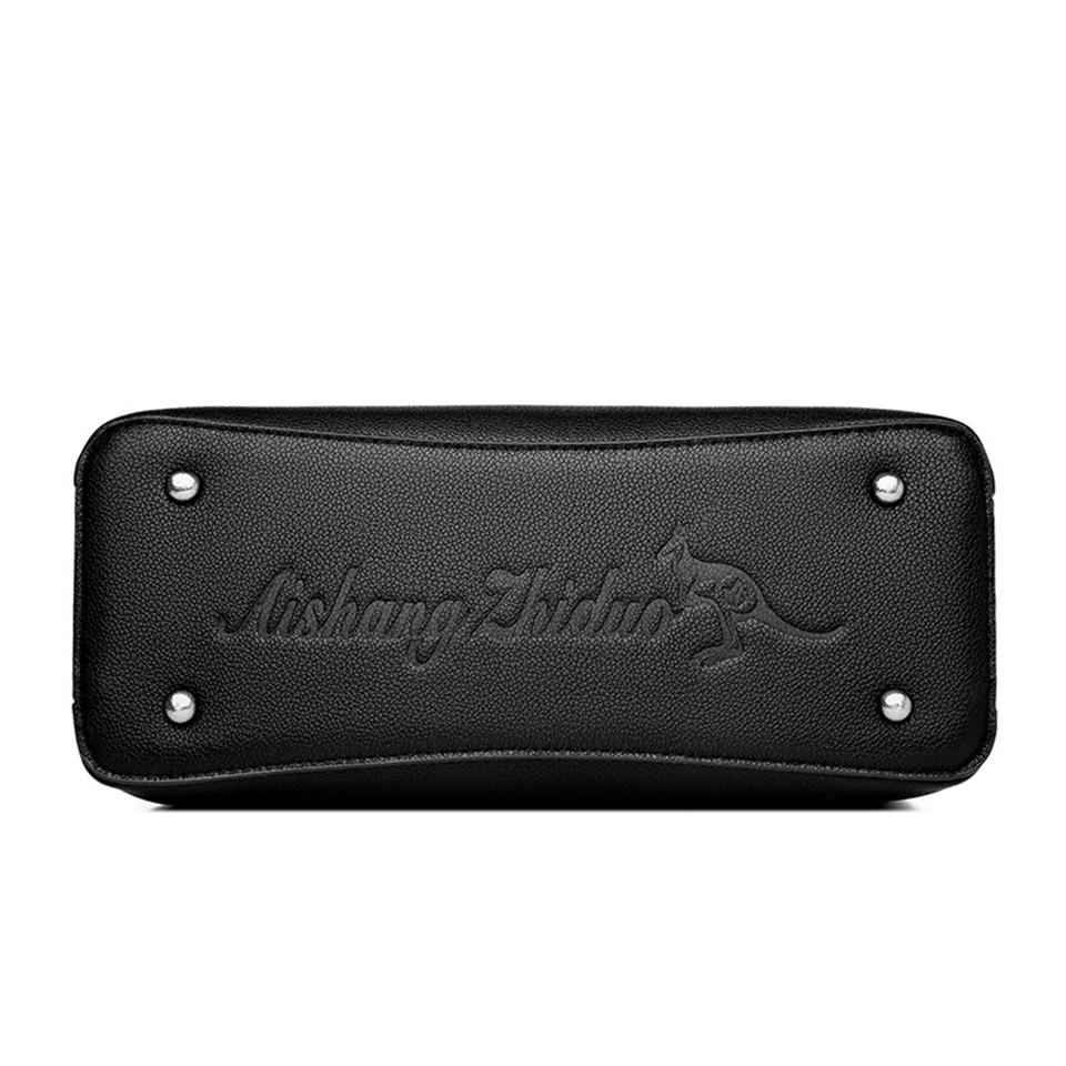 Elegant Women's Handbag Unique Handle Design Featuring a Stylish Pattern Spacious Interior  Adjustable Strap Functionality