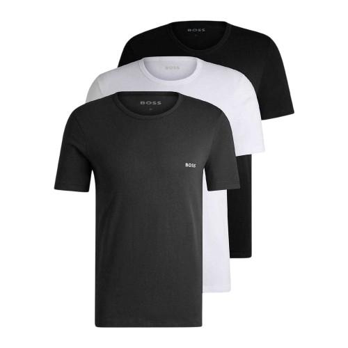BOSS Mens Short-Sleeved T-Shirt (Pack of 3)