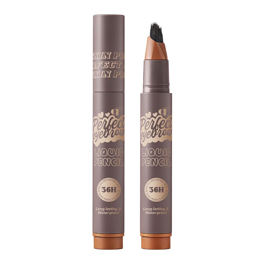 Makeup black technology has clear roots and long-lasting styling, natural waterproof, wild water-based eyebrow pencil