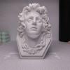 Méduse Art Plâtre Aromatique Sculpture Relief Décor 3D Cadeau Réplique de Musée Ornement de Bureau pour Maison Hôtel Pièce d'Exposition