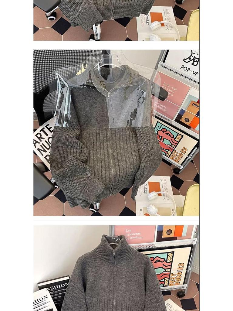 Unisex Herbst-Rollkragenpullover: Stilvolles, locker gestricktes Design für mühelosen Komfort