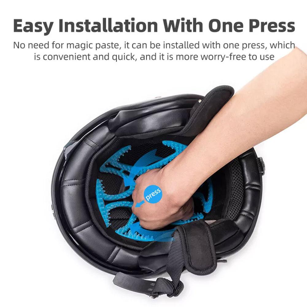 Motorcycle Helmet Liner Pad Anti-deformation Silicone Helmet Pad Ventilate Breathable Cycling Helmet Ventilation Liner