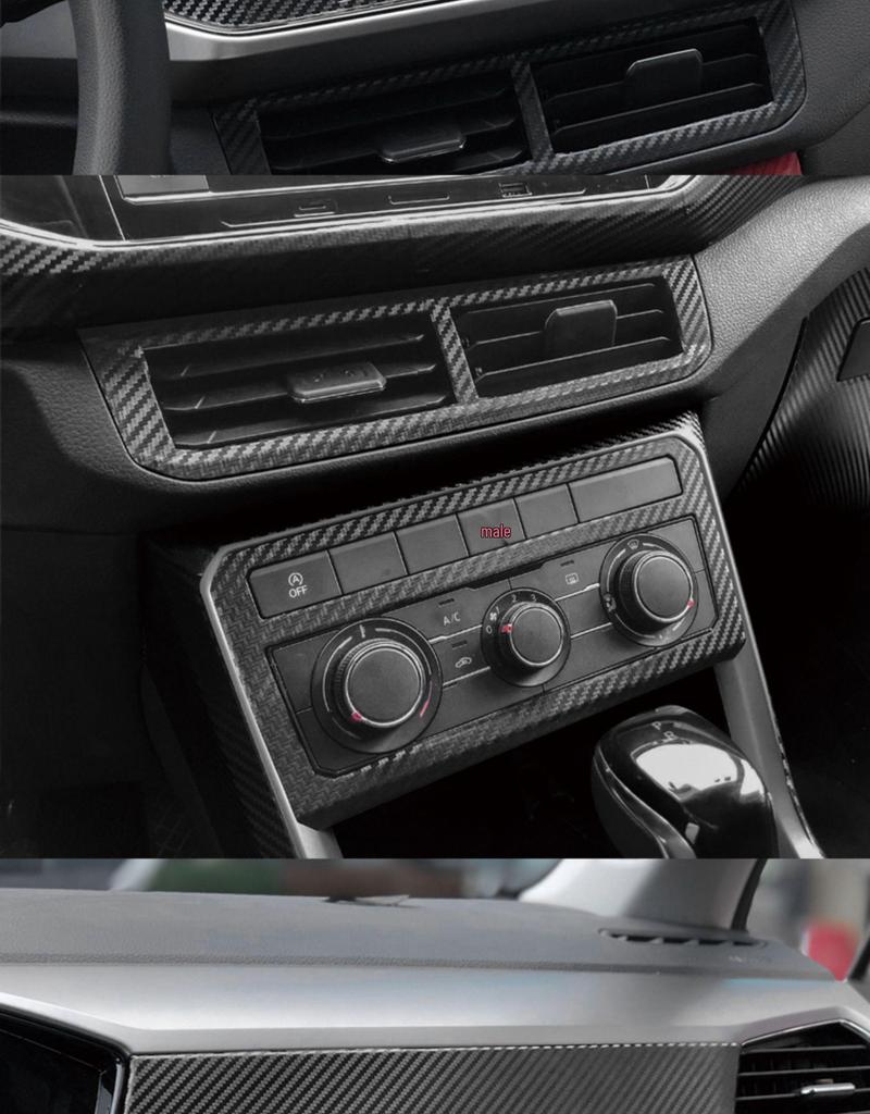 Volkswagen T-Cross Center Console Anti-Kick, Anti-Scratch Protective Film