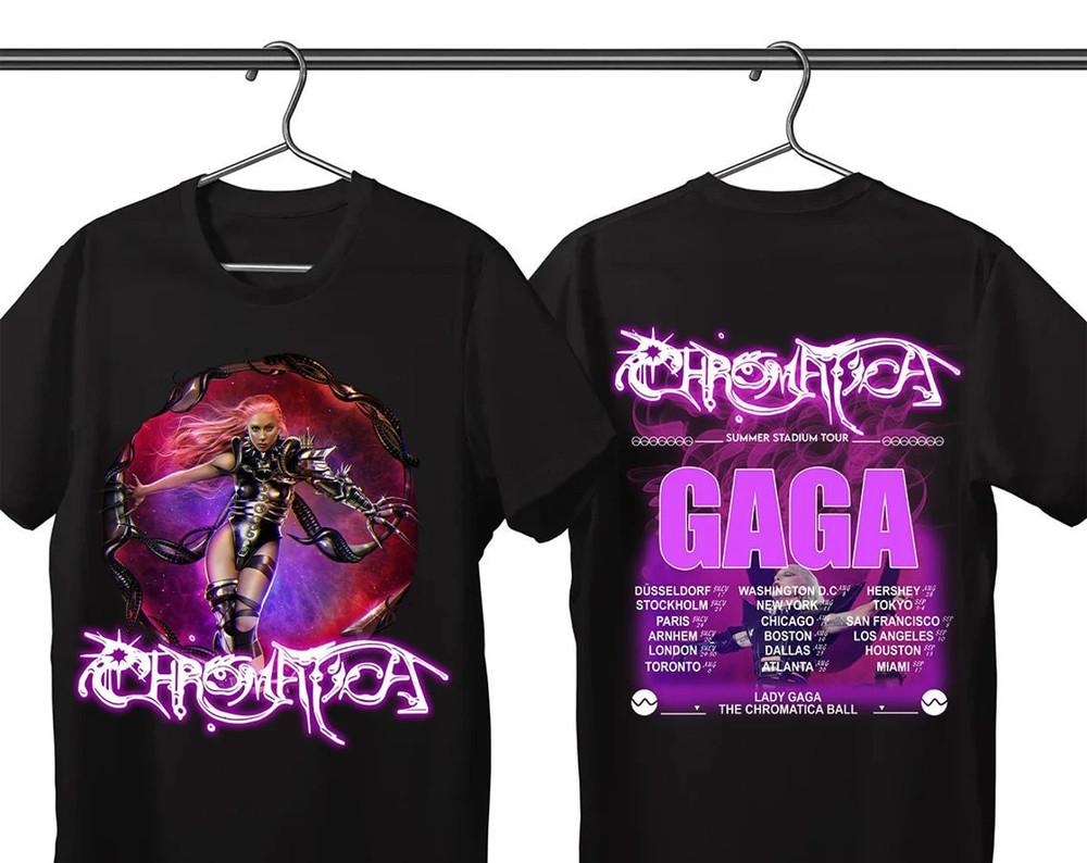 

LD Gaga Tour Double sided tshirt Unisex T-Shirt S