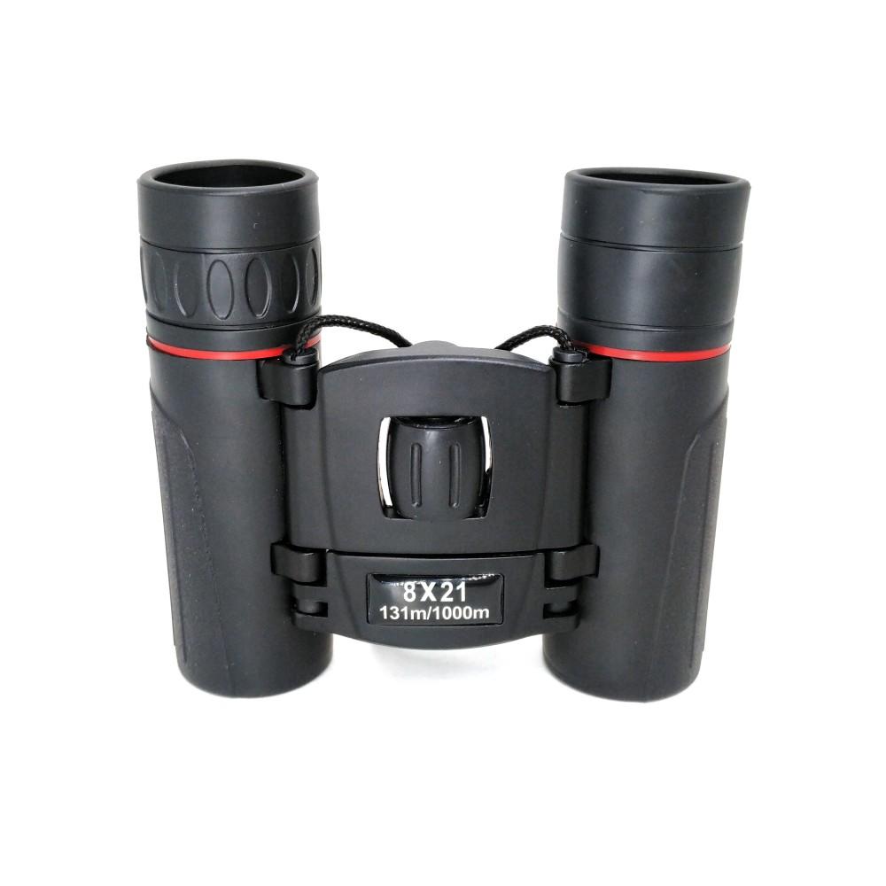 Compact 8x21 Folding Pocket Binoculars for Outdoor for Bird Watching and Sport Games