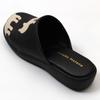 ATSUKO MATANO Silhouette Cat AM45000 Sandals, Large, Black,
