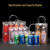 Clear PVC Gift Handbag (5-Pack)