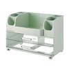 Makeup Organizer with Double Drawers Large Capacity Cosmetic Storage Box Bathroom Countertop Organizer