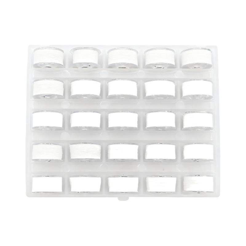 25/36 Grids Household Sewing Machine Color Shuttle Core Set, Multi-color Sewing Thread, Practical and Easy To Install