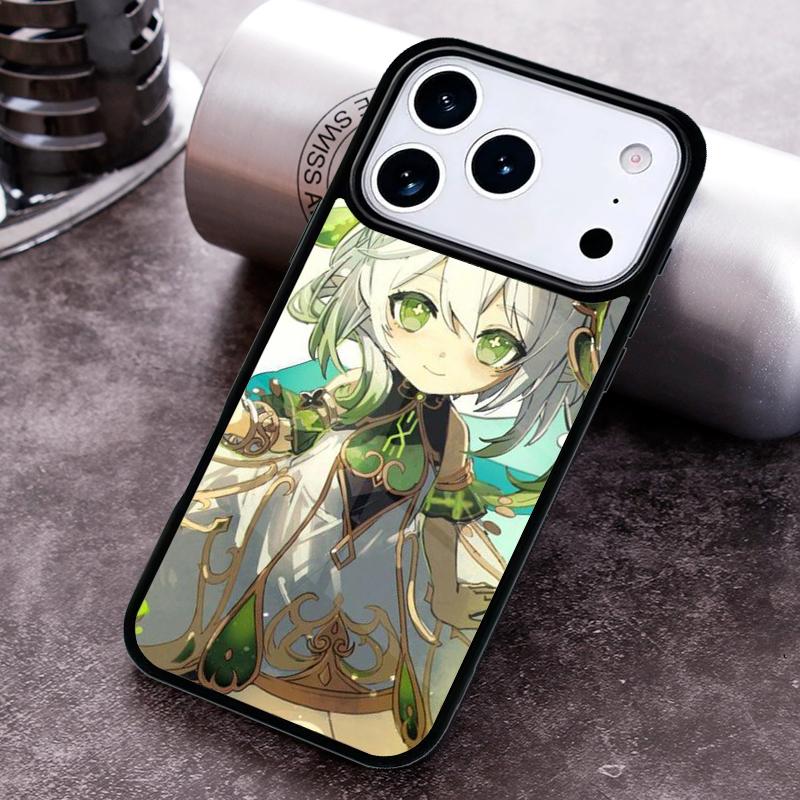 Cute Nahida Phone Case For iPhone 17 16 15 14 13 12 11 Pro Max Plus 17Air Soft Silicone Cover