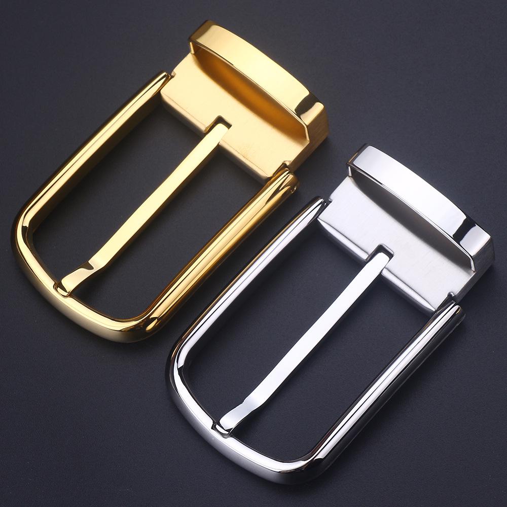3.8 Stainless Steel Belt Pin Buckle for Perforated Leather Belts, New Style
