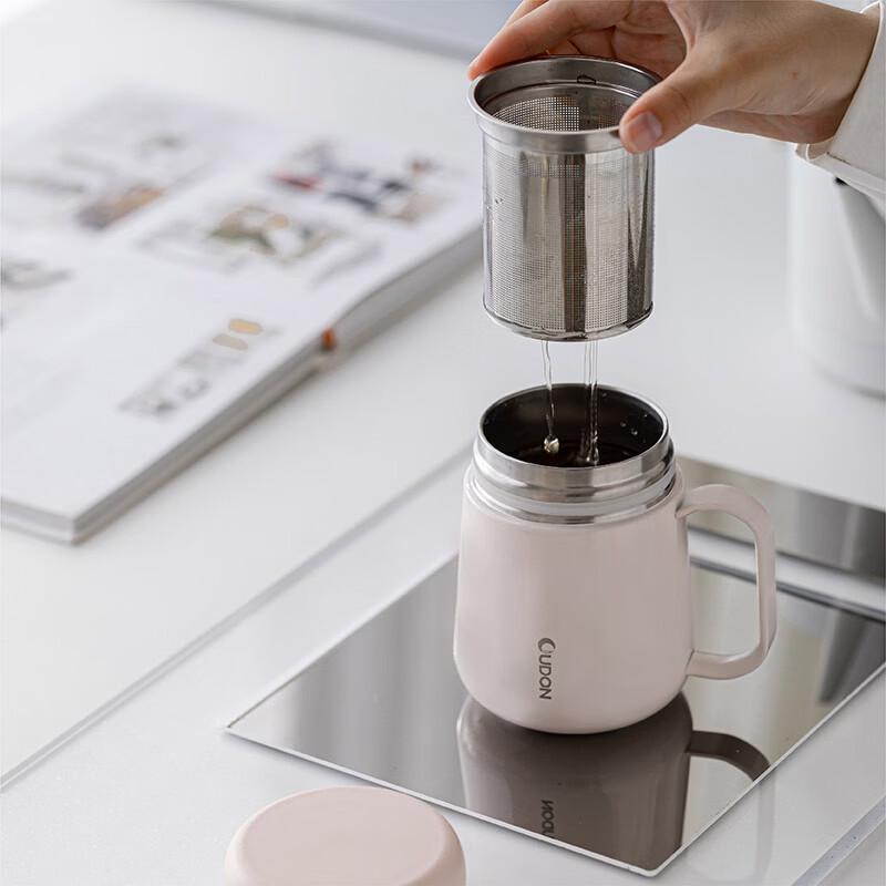 OUDON 316 Stainless Steel Insulated Desk Mug