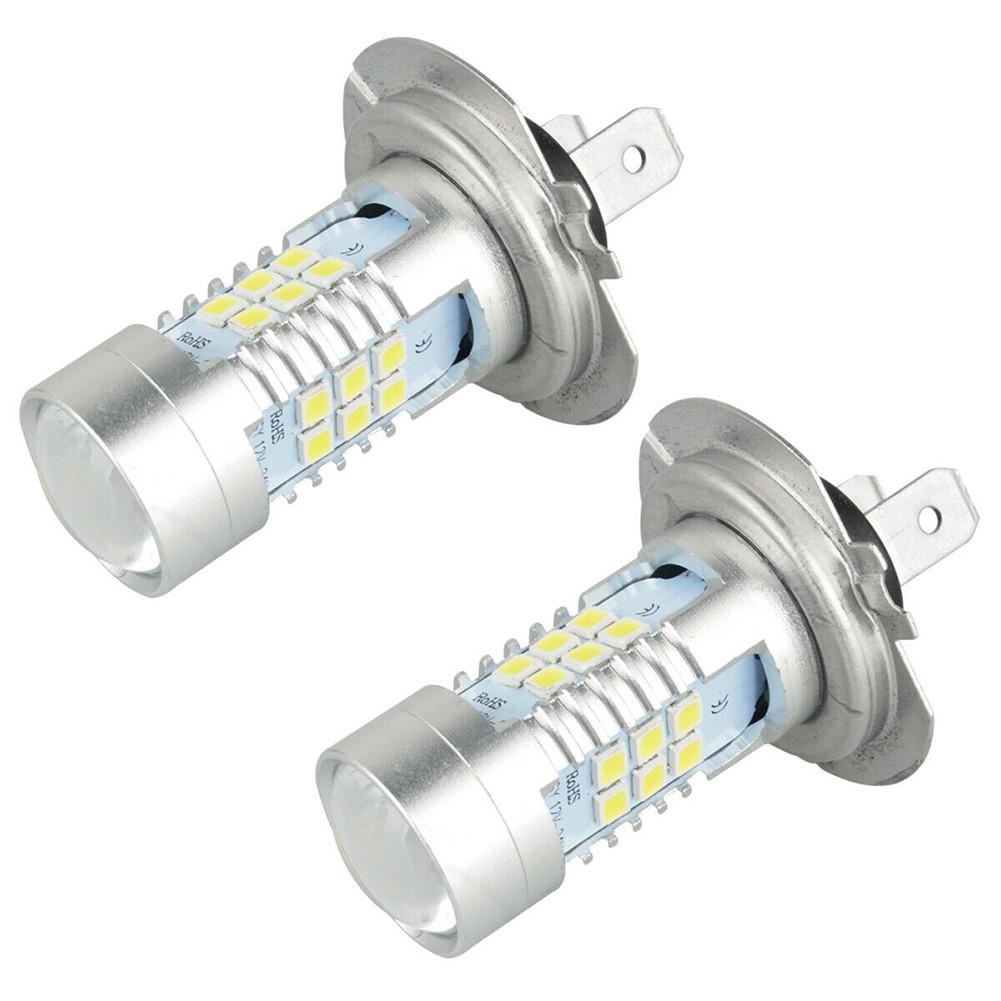 2 Pieces H7 LED Bulbs Kit 8.5*4.0 Cm H7 Super Bright 6000K Waterproof