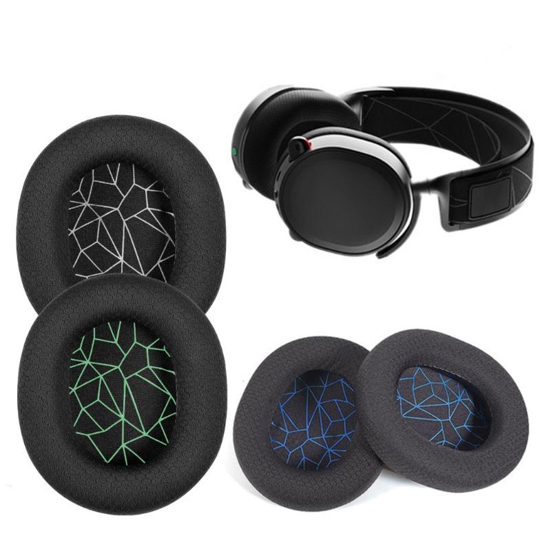 1Pair Ear Pads For Arctis 3 5 7 Pro Lossless Headphones Elastic Foam Earpads Ear Pads Sponge Cushion Replacement