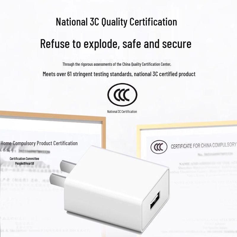5V 2A Genuine Multi-Port USB Charger for Huawei, Xiaomi, Apple, and Android Phones