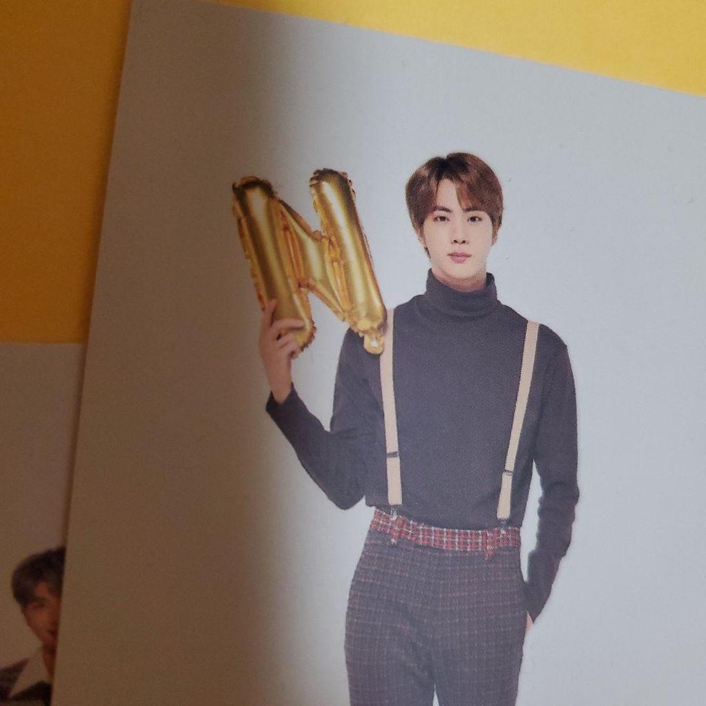 [USED] BTS Official Jin All Magic Shop Reward Trading Card