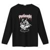 New Dtg Dtf ONSLAUGHT Power From Hell T Shirt for Unique Devil Design with Pentagram Symbol Vintage Washed Slightly Fashion