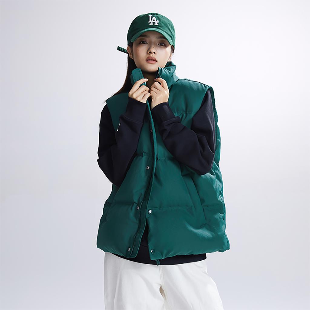 New MLB Down Jacket Unisex Dark Green 3ADVV0136-07GND