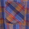 WYNDHAM 80s Vintage New Zealand Check Pattern Short Sleeve Open Collar Shirt Men's Used