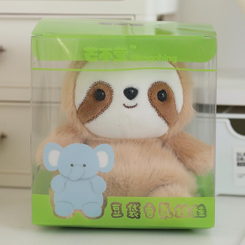 Cute Fragrance Table with Plush Doll Doll Pendant Desktop Plush Toy Baby Elephant Doll Birthday Gift