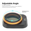 Lens Filter Optical Glass Protective Replacement Set for DJI Mini 3 Pro CPL Drone Accessories Black