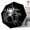 Kittens And Butterflies Garden Portable Automatic Umbrella Compact 8-Rib weight weight Durable Everyday Carry Umbrella Fashion Lovers