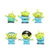 Set Of 6 Three-eyed Monster Anime Cartoon Alien Action Figures Toy Figurines