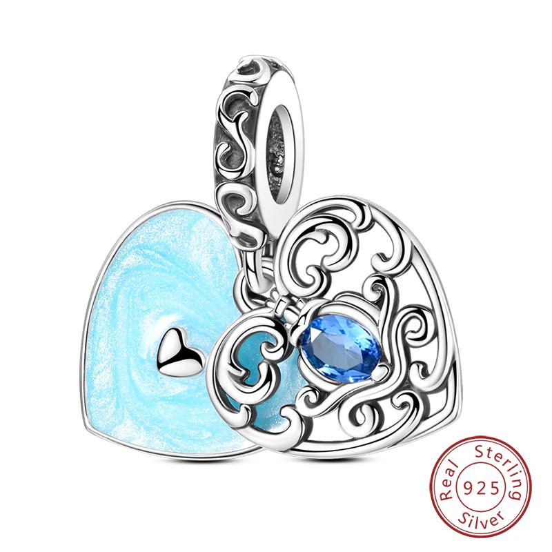 Copper Blue Purple Butterfly Perfume Bottle Starry Sky Air Balloon Charms Beads Fit Diy Bracelets Jewelry