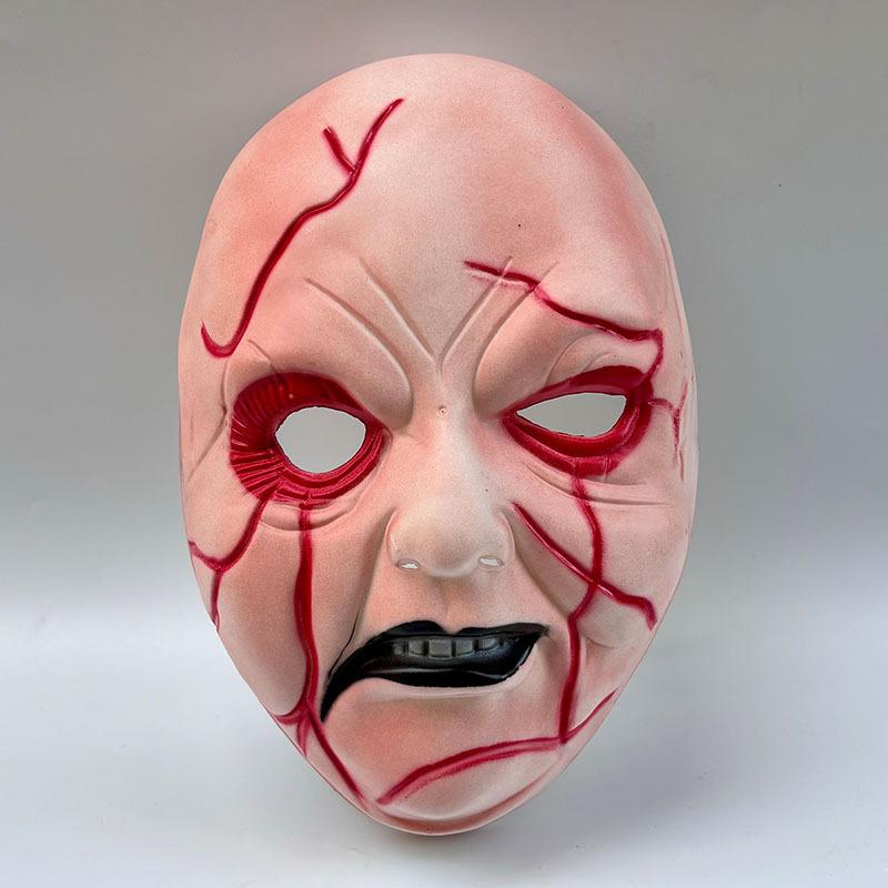 Unique Scary Face Halloween Costume Party Props Horror Cosplay Masquerade Accessories For Adults