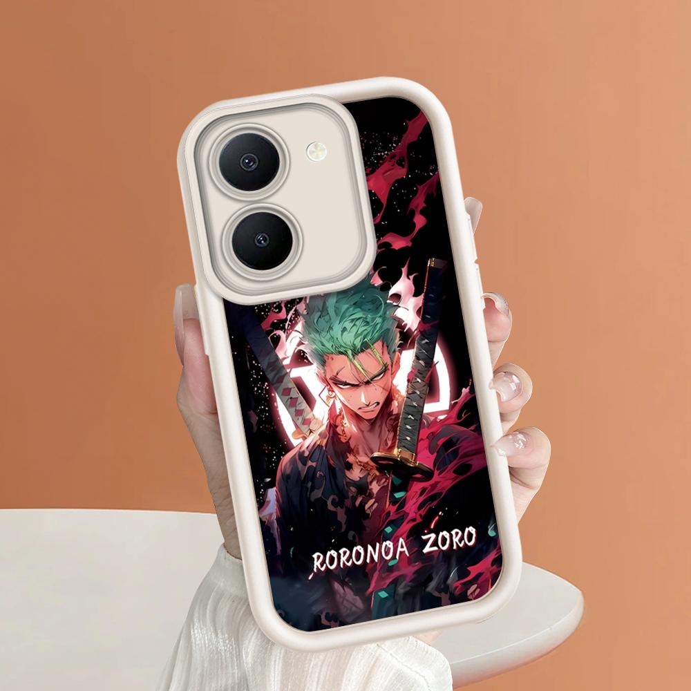 Soft Silicone Square Ladders Cartoon Pattern Full Cover Camera Protection Shockproof Case for iPhone Infinix Tecno Vivo