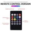 Universal Car RGB Ambient Lights LED Strip Interior Atmosphere Lamps 8 Colors Decorative Off Road 4x4 SUV Automobile Accessories