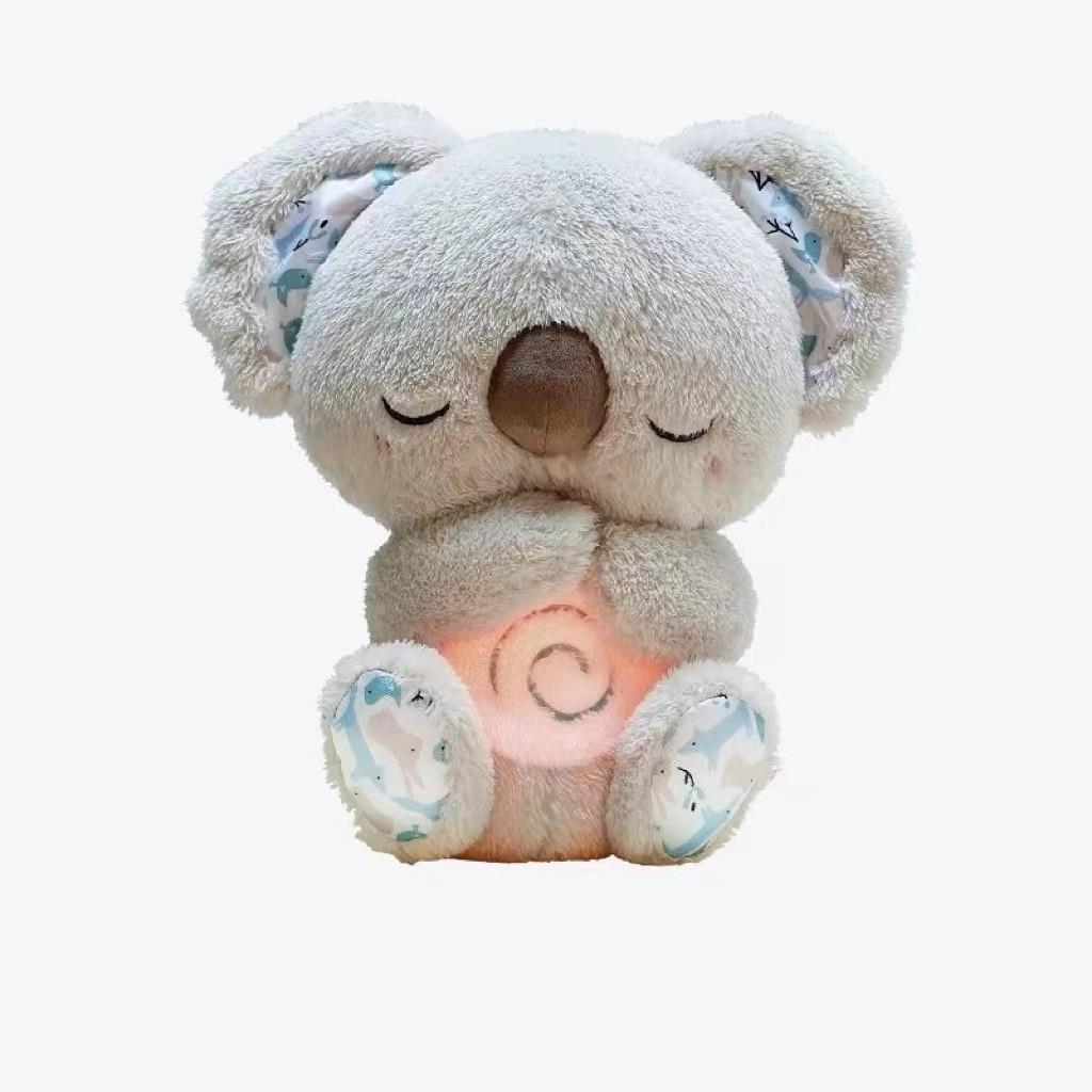 Adorable Pink Koala Sleep Aid Plush Toy With Soothing Music For Babies